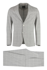 Blend cotton two-pieces suit